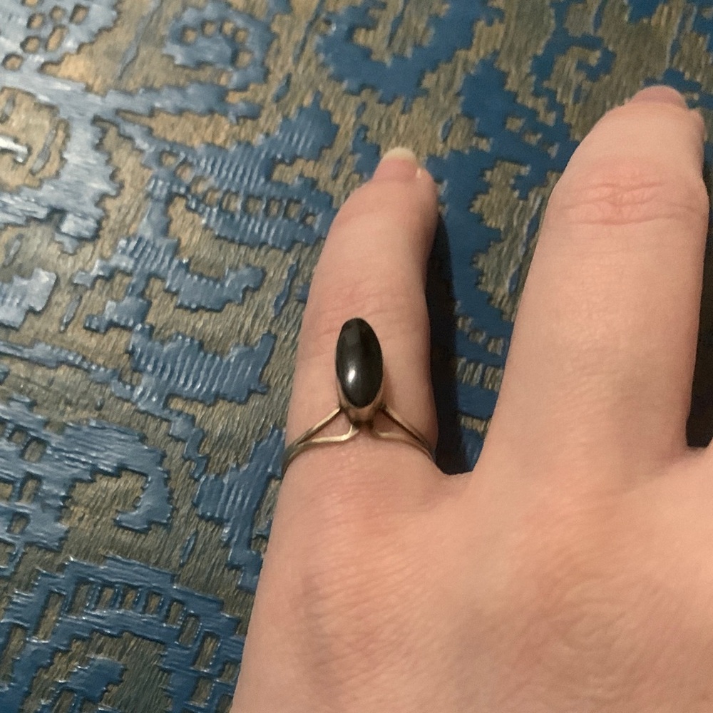 925 MEXICO Black Onyx Ring